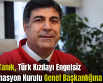 Yener Tanık, Türk Kızılay’ı Engelsiz Koordinasyon Kurulu Genel  Başkanlığına Atandı