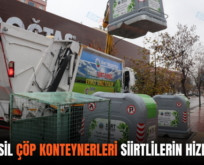 YENİ NESİL ÇÖP KONTEYNERLERİ SİİRTLİLERİN HİZMETİNDE