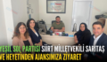 YEŞİL SOL PARTİSİ SİİRT MİLLETVEKİLİ SARITAŞ VE HEYETİNDEN AJANSIMIZA ZİYARET